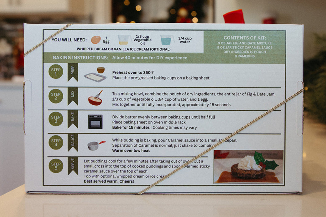 Figgy Pudding Baking Kit